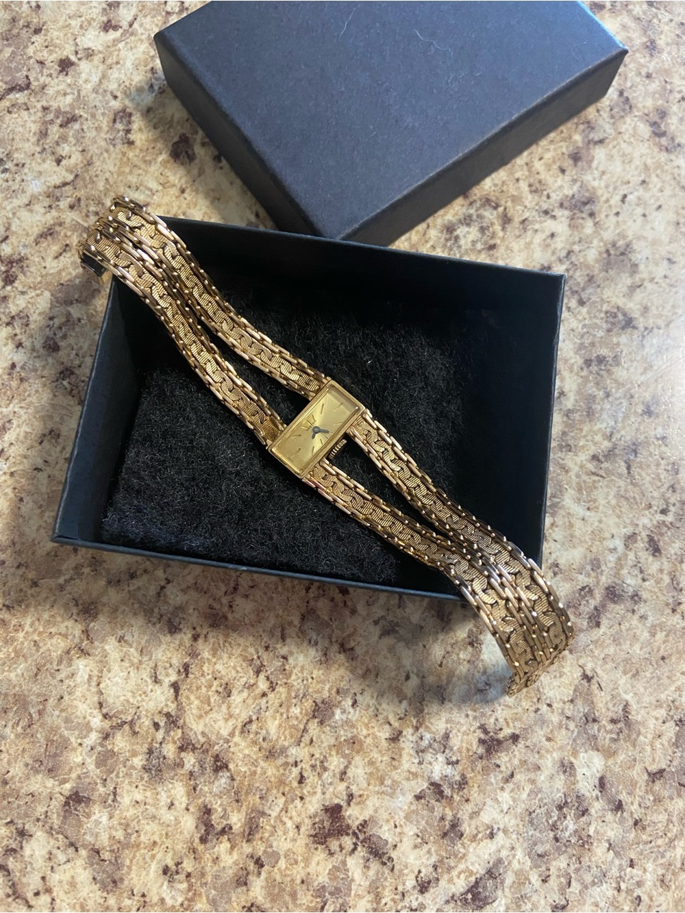 Vintage nastrix Swiss ladies watch-1/20 10K Gold Filled Braided Band